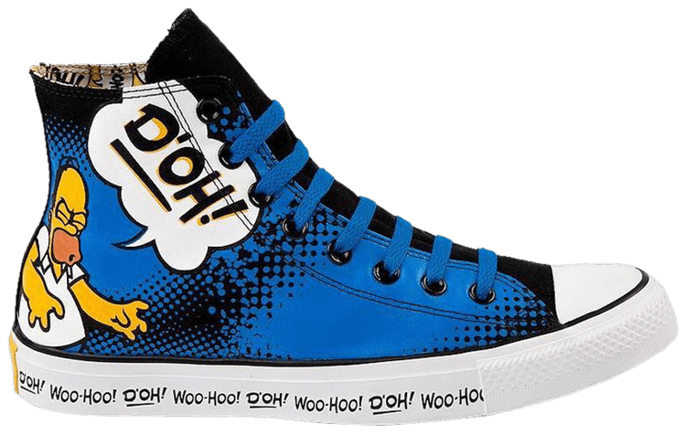 homer simpson converse