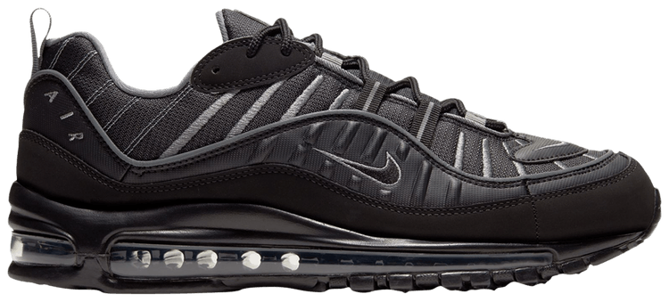 Air Max 98 Black Smoke Grey Nike Ci3693 002 Goat