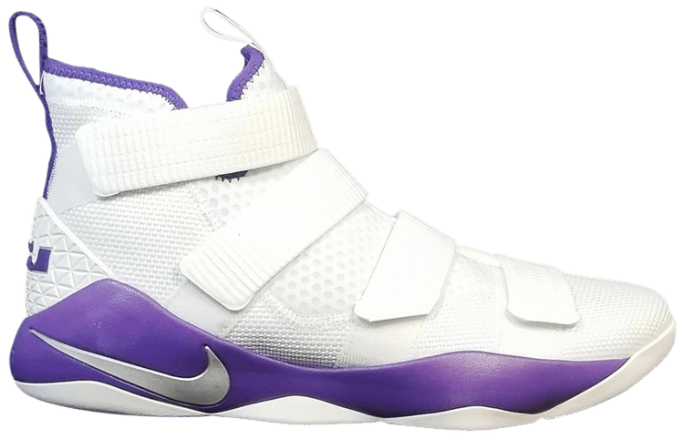 lebrons white and purple