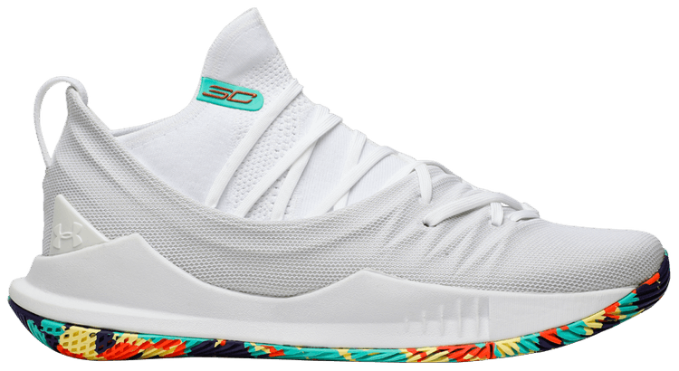 under armour curry 5 white confetti