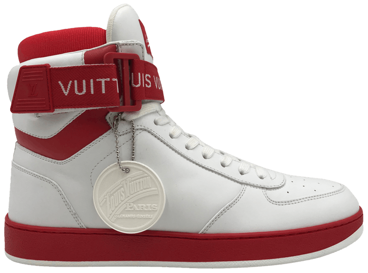 Louis vuitton rivoli sneaker red clearance