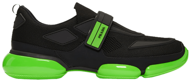 neon green prada sneakers