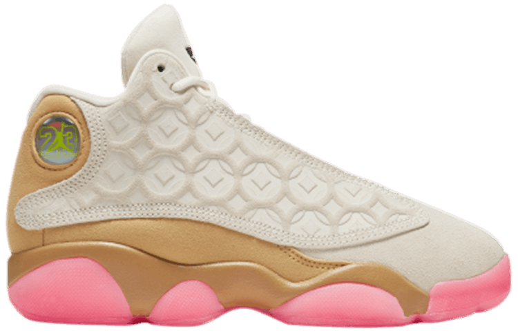 pink and tan 13s