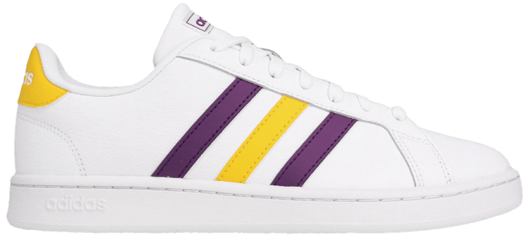 adidas grand court yellow