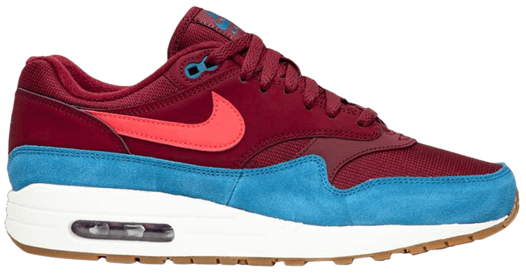air max 1 burgundy teal