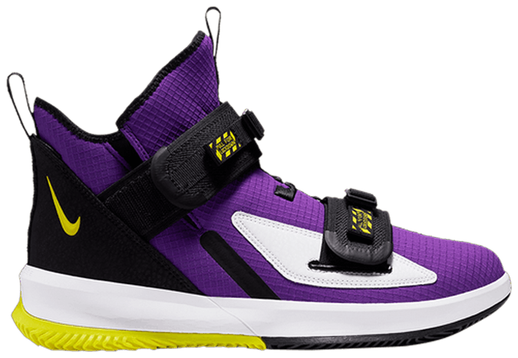 Lebron Soldier 13 Flyease 4e Wide Lakers Nike Bv0662 500 Goat