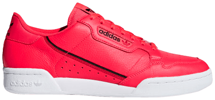adidas continental 80 shock red