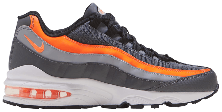 orange and gray air max 95