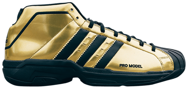 adidas pro model gold