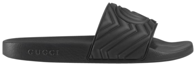 Gucci Quilted Slide 'Black' - Gucci - 601041 JD600 1000 | GOAT