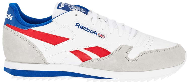 Classic Leather Ripple Low BP 'White Royal Red' - Reebok - AR2645 | GOAT