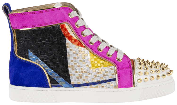 multicolor red bottoms