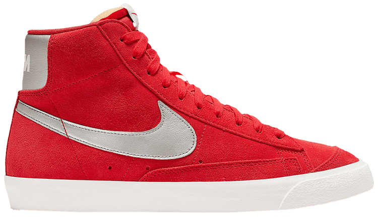 nike blazer mid premium vintage red
