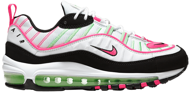Wmns Air Max 98 'Green Pink' - Nike 