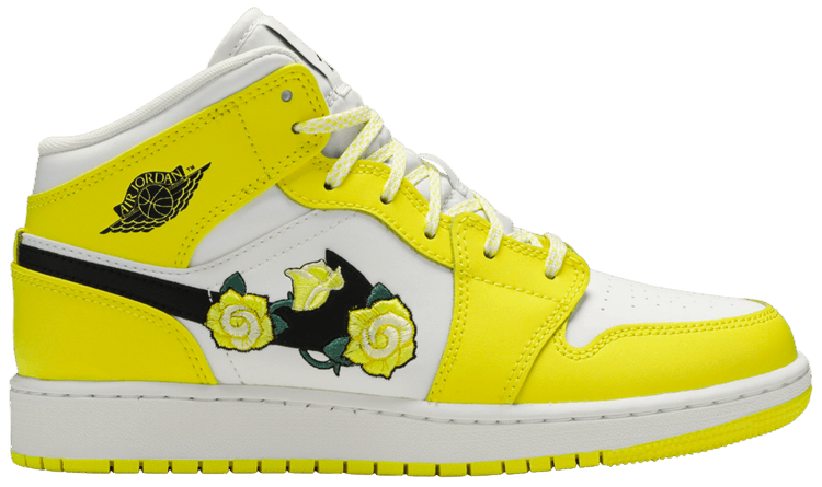 jordan 1 mid se yellow