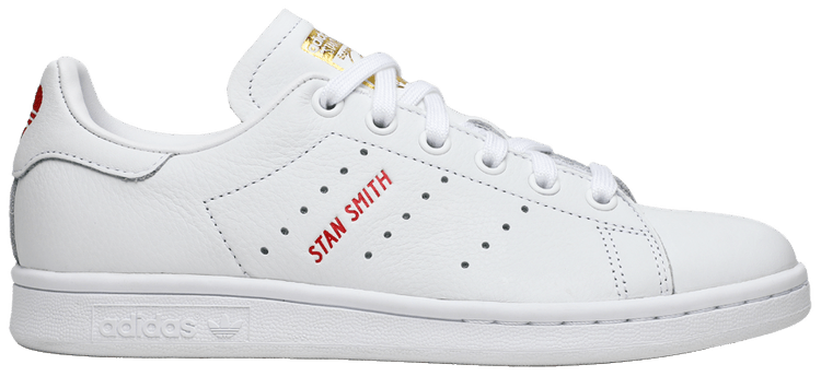 stan smith white glow pink