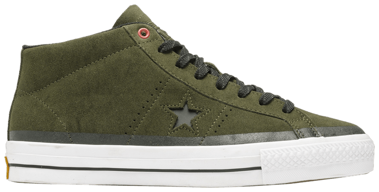 converse one star pro suede mid