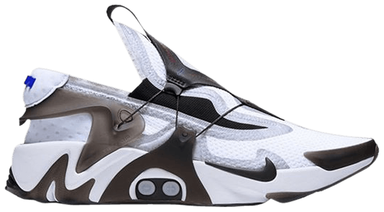 adapt huarache white black