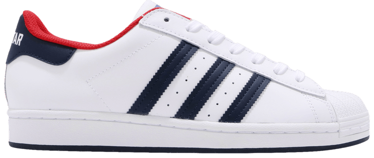 adidas superstar navy red