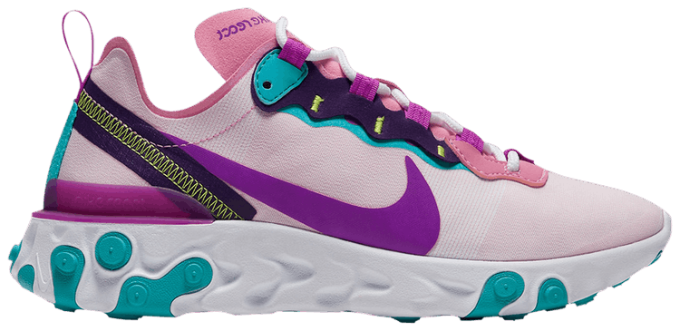 nike react element 55 magic flamingo