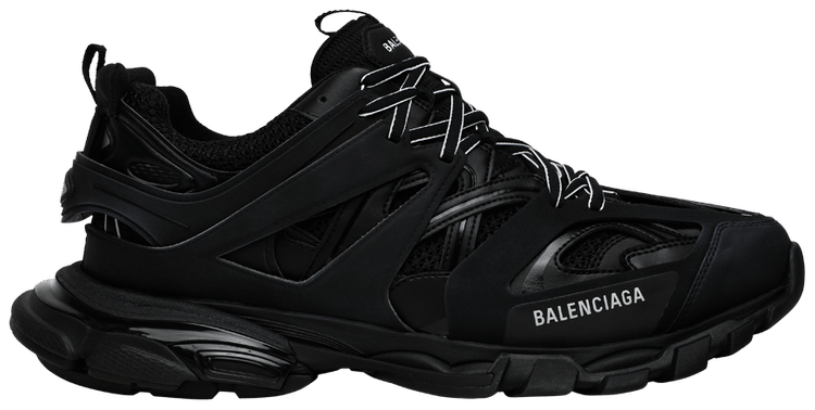 BALENCiAGA Track nylon and mesh glow in the dark trainers