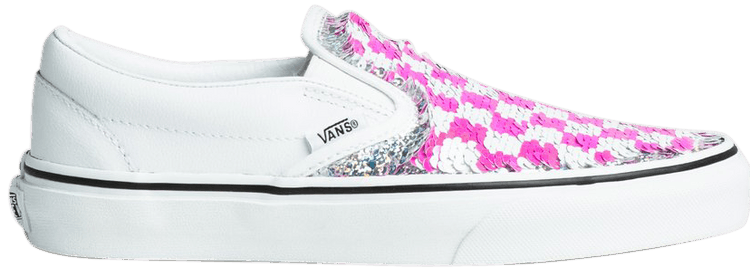 vans slip on flipping sequins skate shoe
