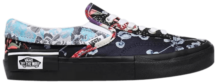 vans floral slip on cap