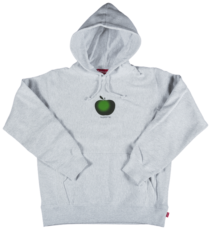 apple hooded sweatshirt supreme