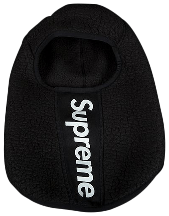 supreme polartec balaclava black