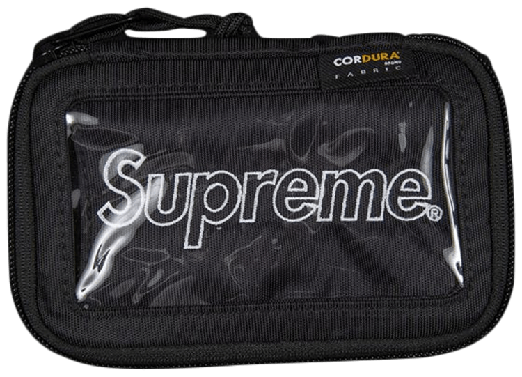 supreme wallet black