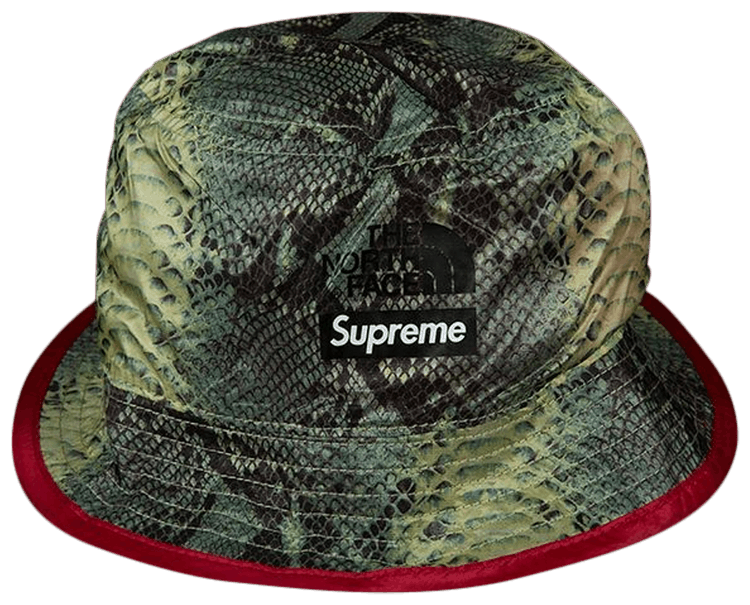 north face x supreme bucket hat