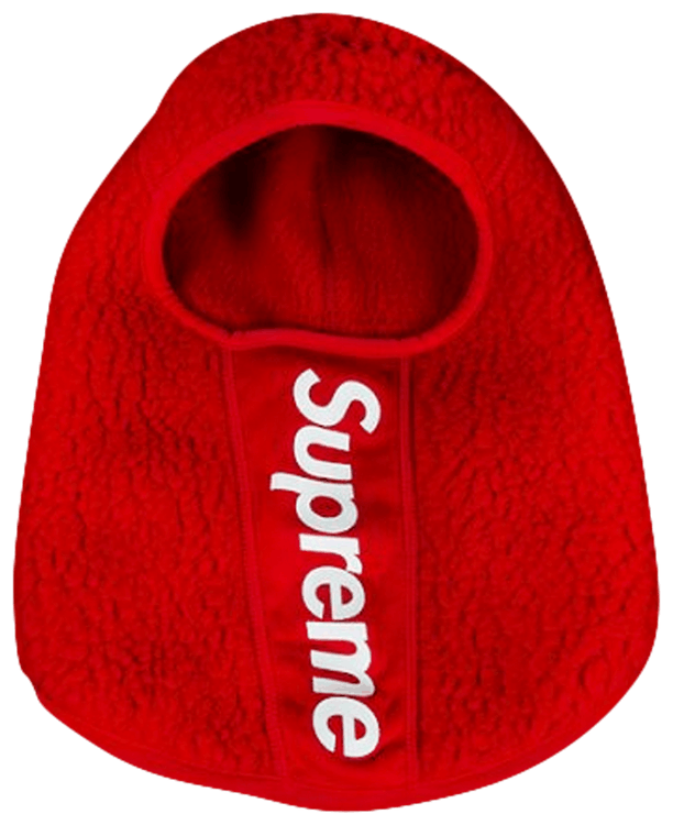 supreme balaclava red