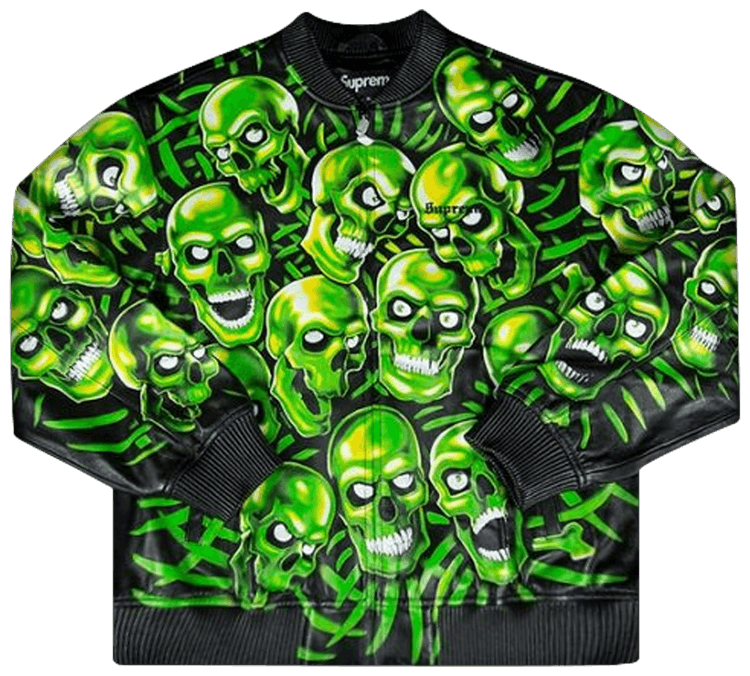 supreme skulls shirt