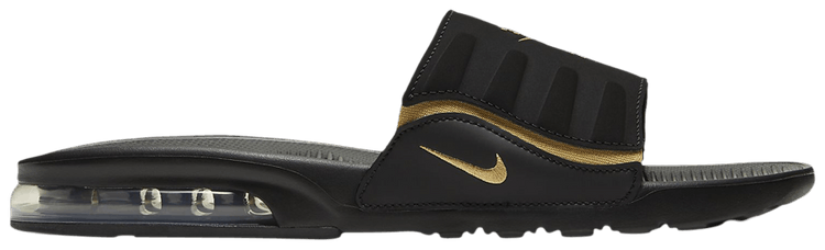 nike air max camden slide black and gold
