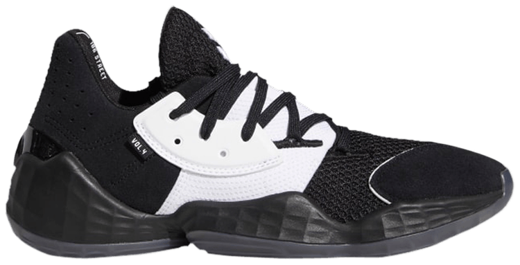 harden shoes black and white