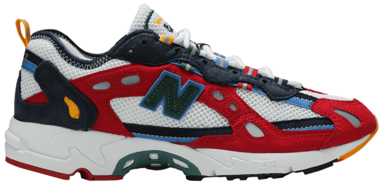 new balance 827 white red