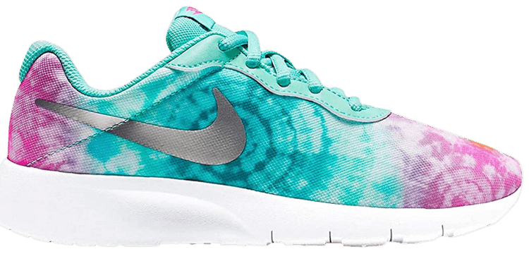 nike tanjun print tie dye