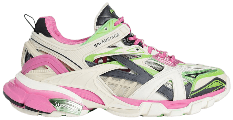 pink green and white balenciaga