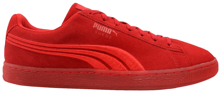 puma suede classic high risk red
