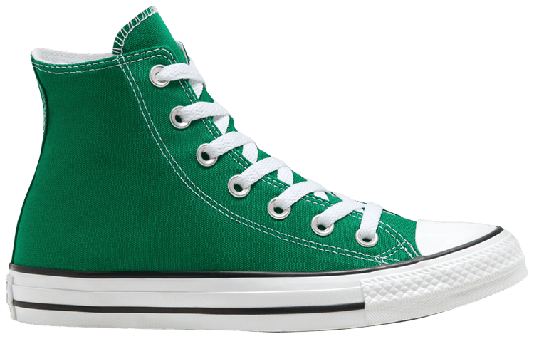 green and white chuck taylors