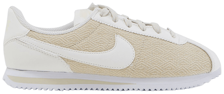 nike cortez fossil white