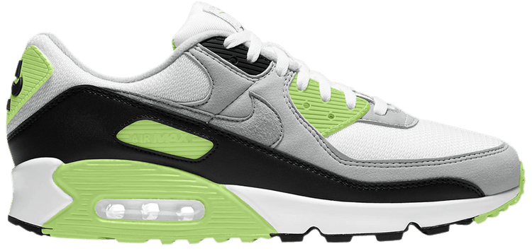 air max 90 lime green and grey