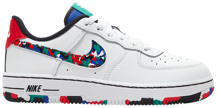 melted crayon air force 1 mens