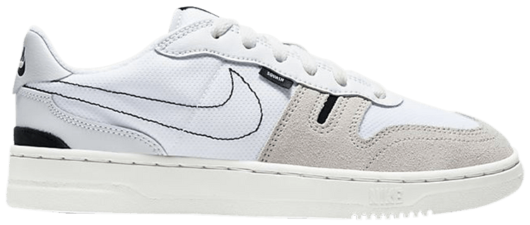 nike squash type sneakers white