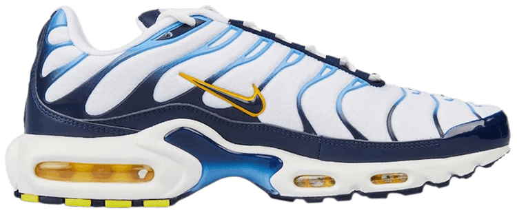 nike air max blue and gold