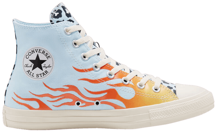 converse archive print flame