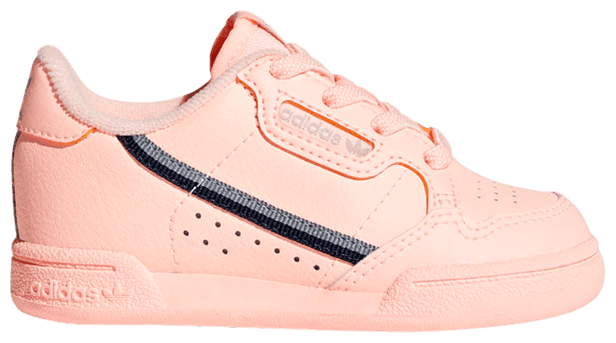 adidas continental 80 clear orange