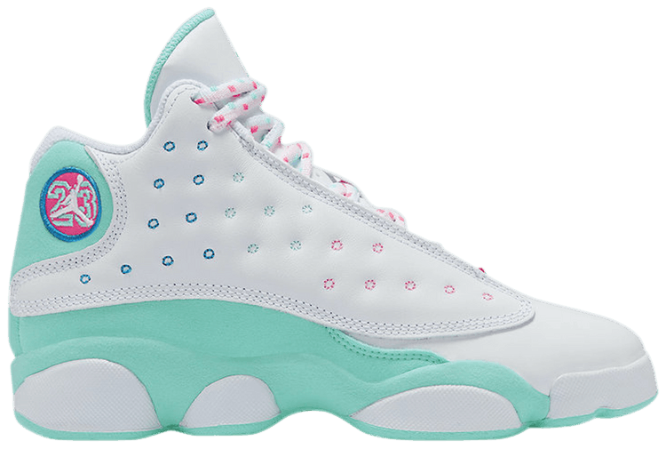 jordan retro 13 aurora green