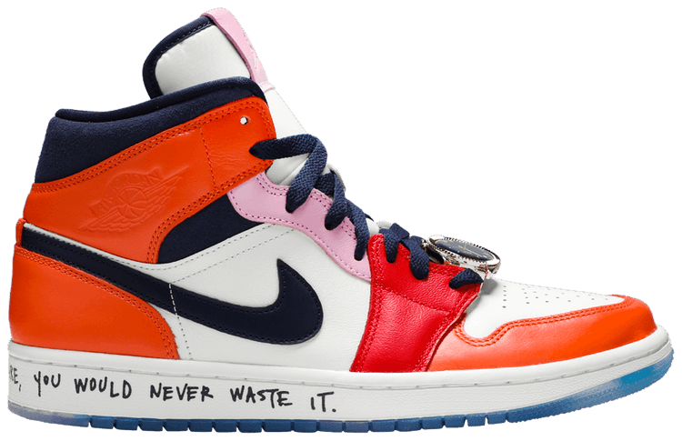 retro 1 mid orange