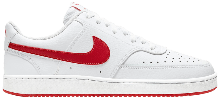 nike court vision low white and red